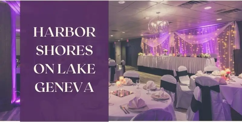 Harbor Shores on Lake Geneva Lighthouse Ballroom with lakefront views for weddings