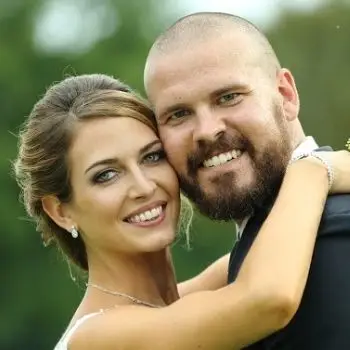 A couple who was happy with their Lake Geneva Wedding DJ